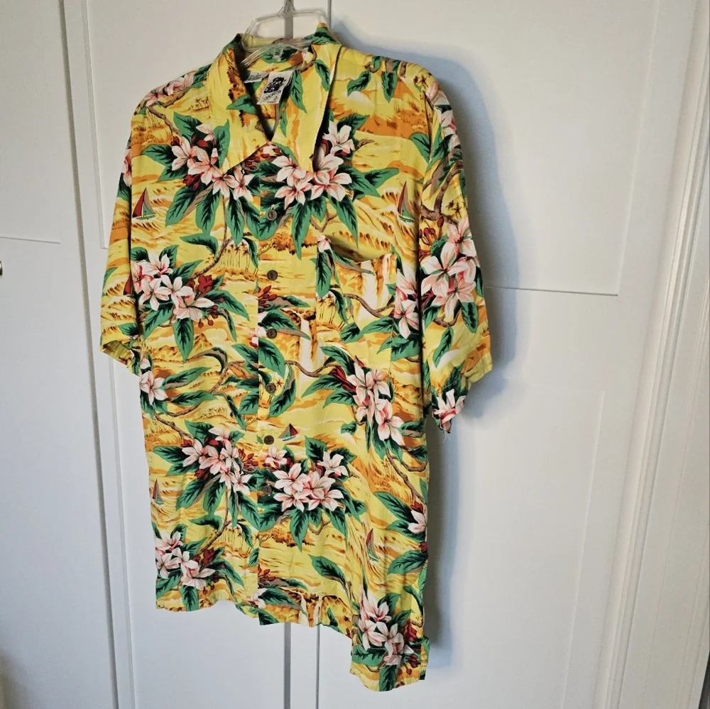 NWOT: Kenningotn Ltd. Hawaiian Shirt size L